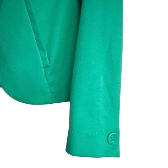New Metaphor Mint Green Peplum Blazer Business Casual Lightweight Jacket Size S - Picture 6 of 8